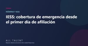 IESS: cobertura de emergencia desde el primer día de afiliación